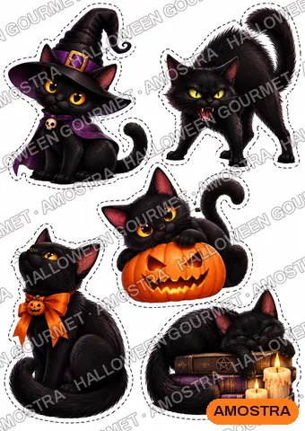 Página 5: Gatos pretos